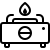 Gas stove top